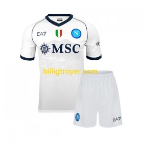 Billige Fotballdrakter SSC Napoli Barn Bortedraktsett 2023/24 Kortermet